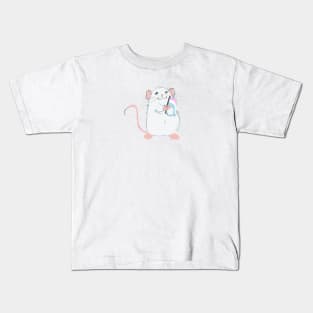 Trans pride rattie Kids T-Shirt